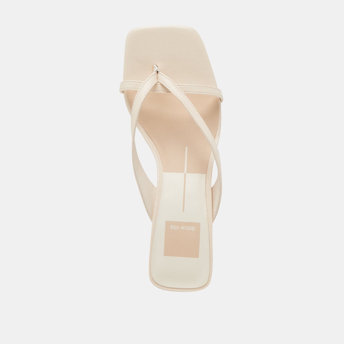 Dolce Vita SHOES Brevel Wide Bone Leather Heels