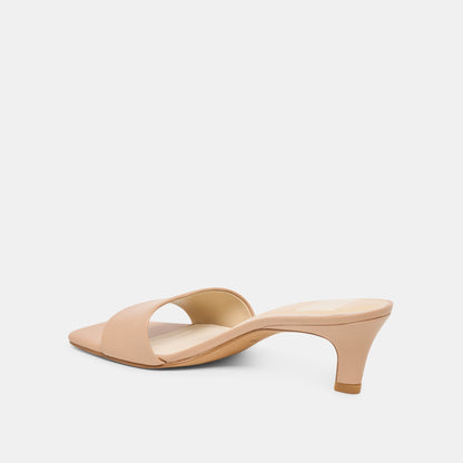 Dolce Vita SHOES Rexa Light Tan Leather Heels