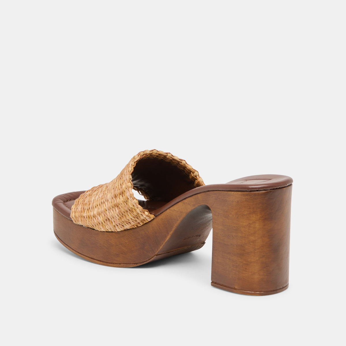 Dolce Vita SHOES Celest Natural Raffia Heels