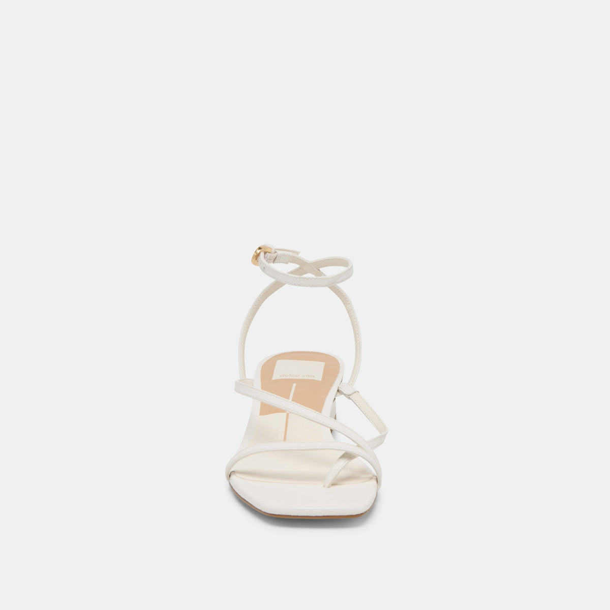 Dolce Vita SHOES Karlos True White Leather Sandals