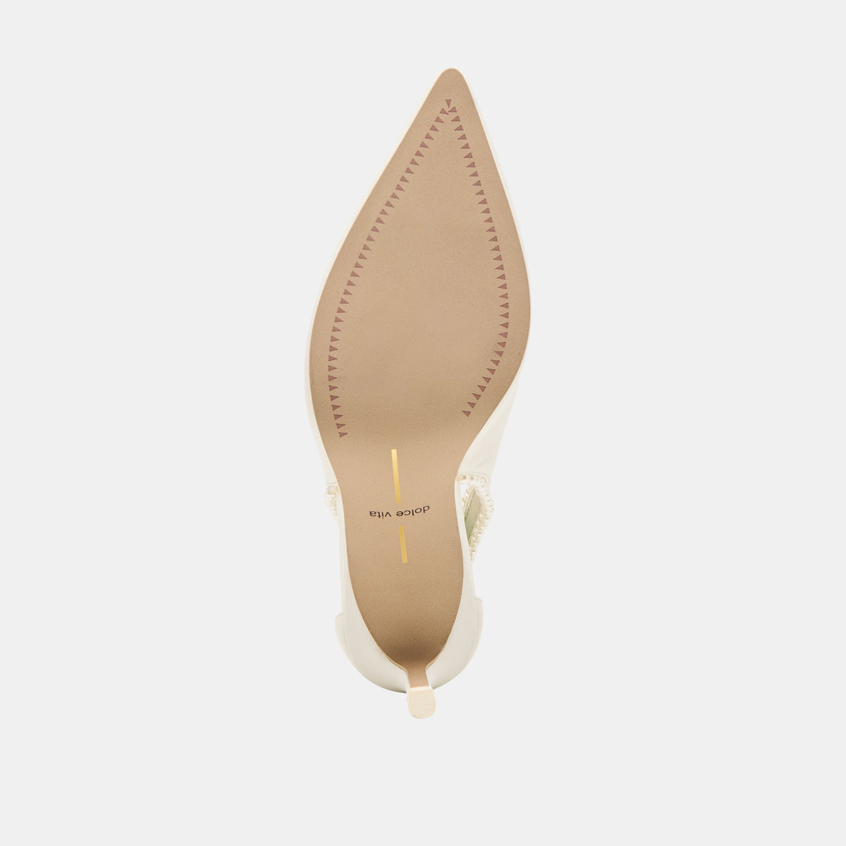 Dolce Vita SHOES Kelson Pearl True White Leather Heels