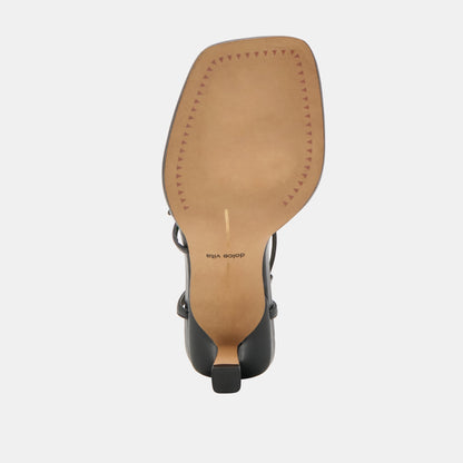 Dolce Vita SHOES Mylee Black Leather Heels