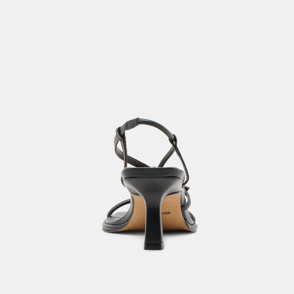Dolce Vita SHOES Mylee Black Leather Heels