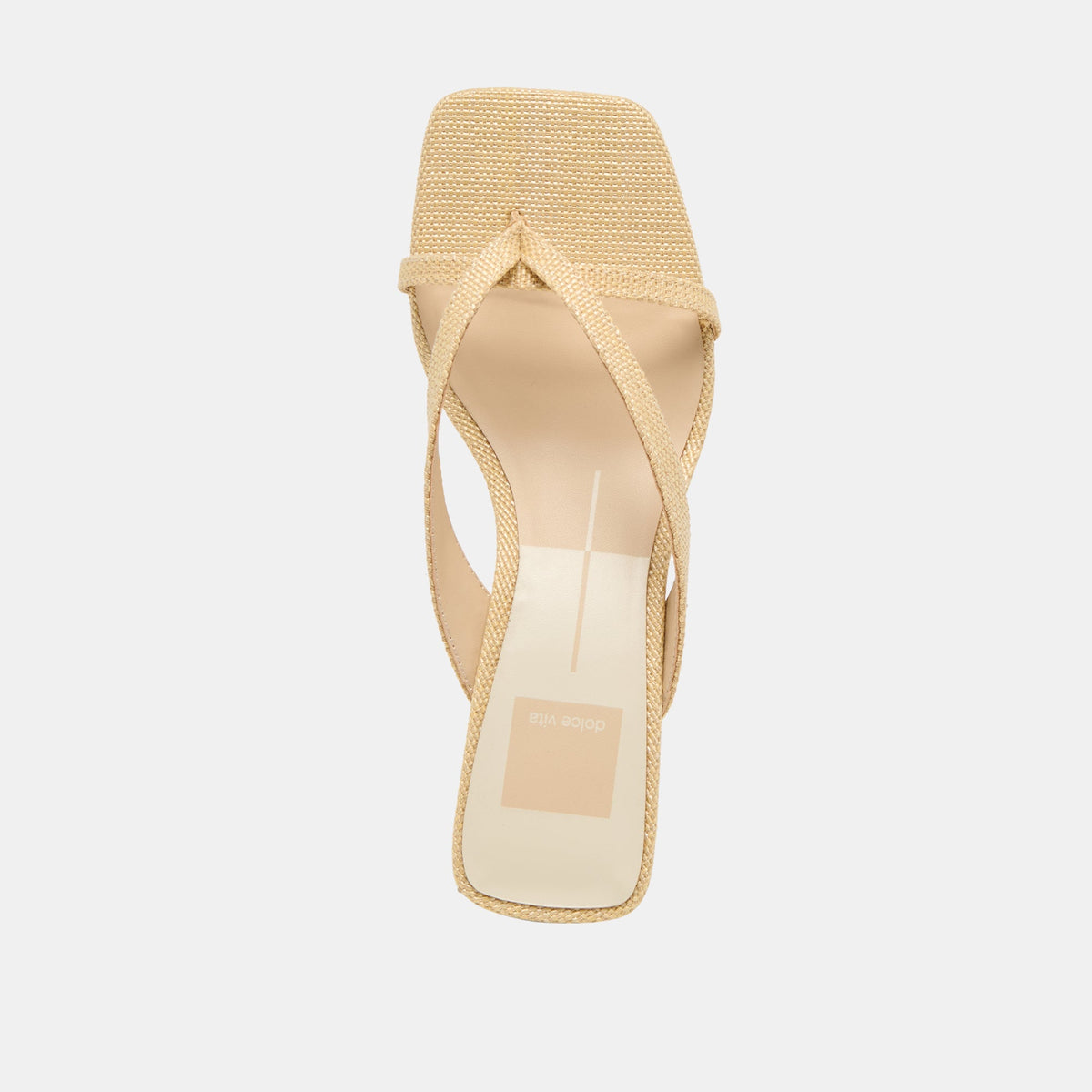 Dolce Vita SHOES Brevel Natural Raffia Heels