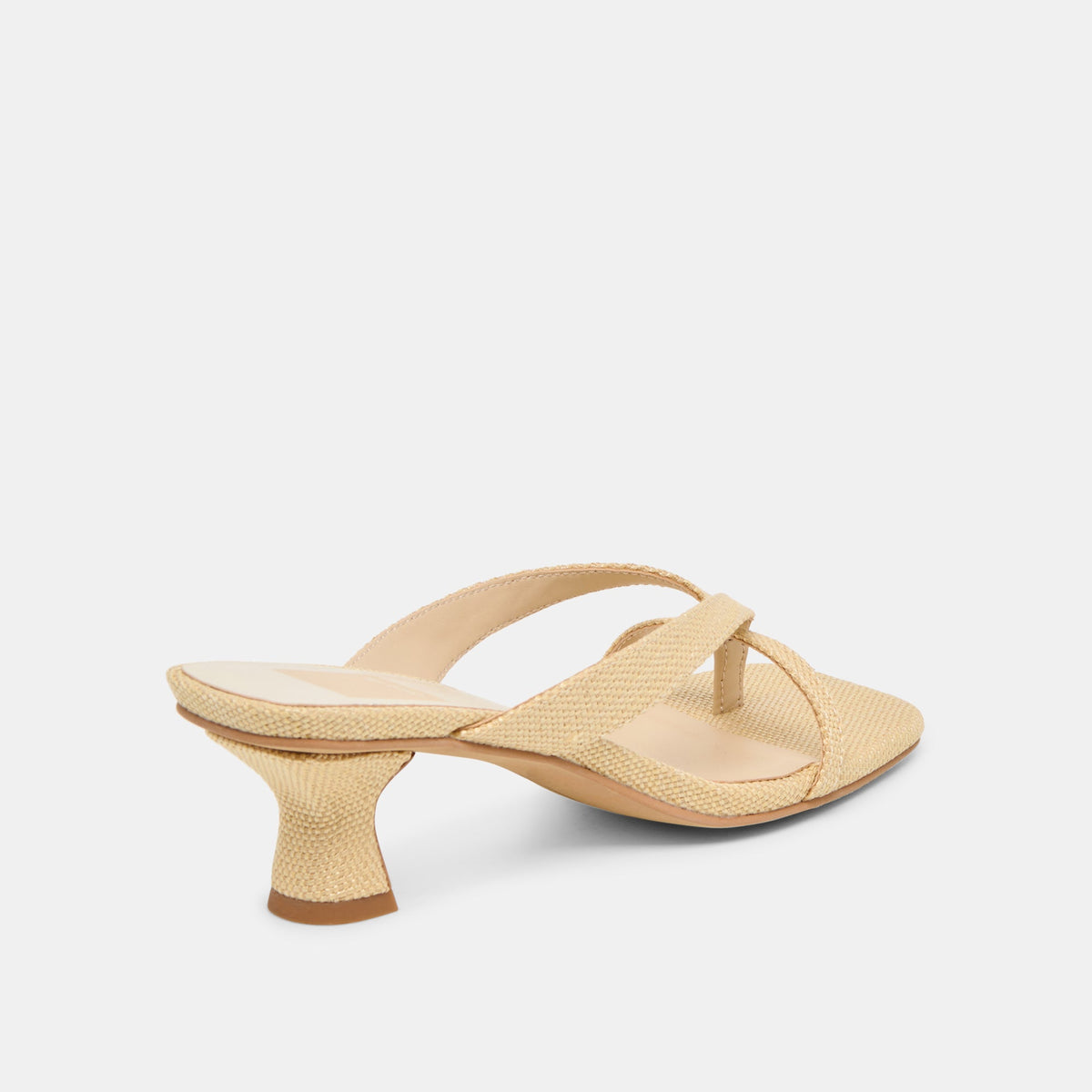 Dolce Vita SHOES Brevel Natural Raffia Heels