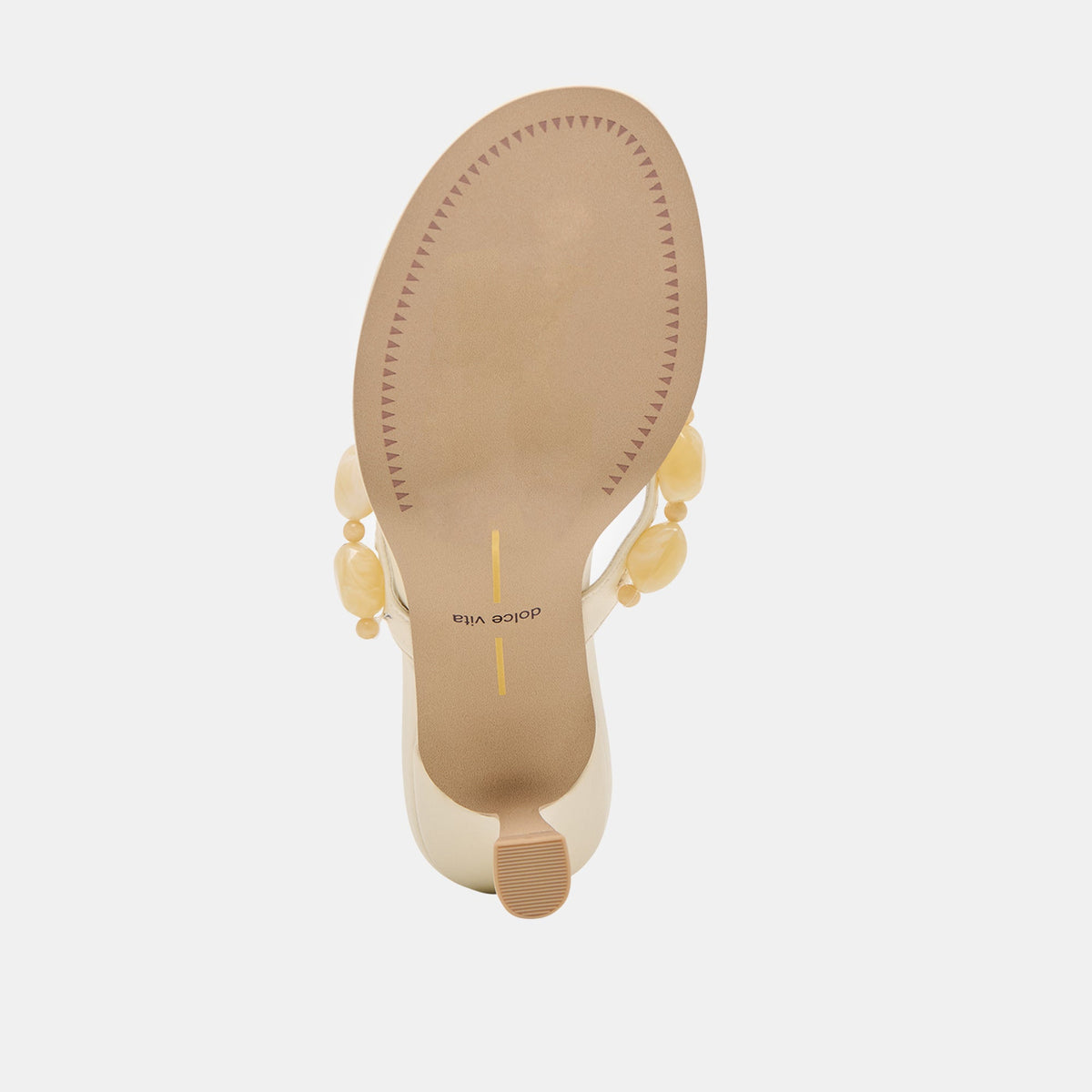 Dolce Vita SHOES Daksie Off White Leather Heels