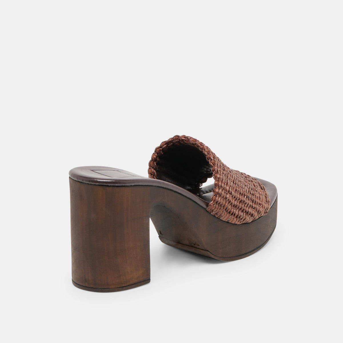 Dolce Vita SHOES Celest Chocolate Raffia Heels