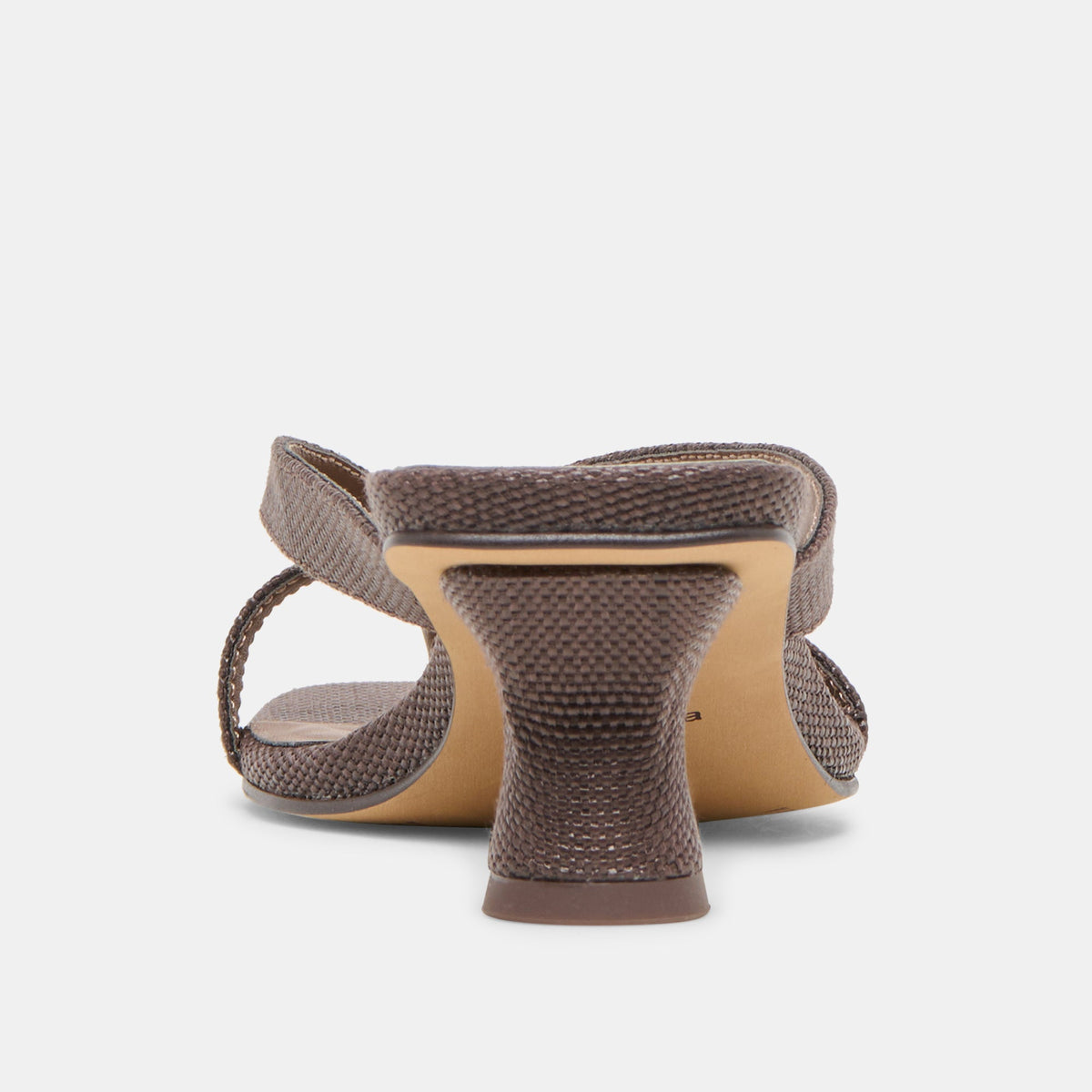 Dolce Vita SHOES Brevel Chocolate Raffia Heels