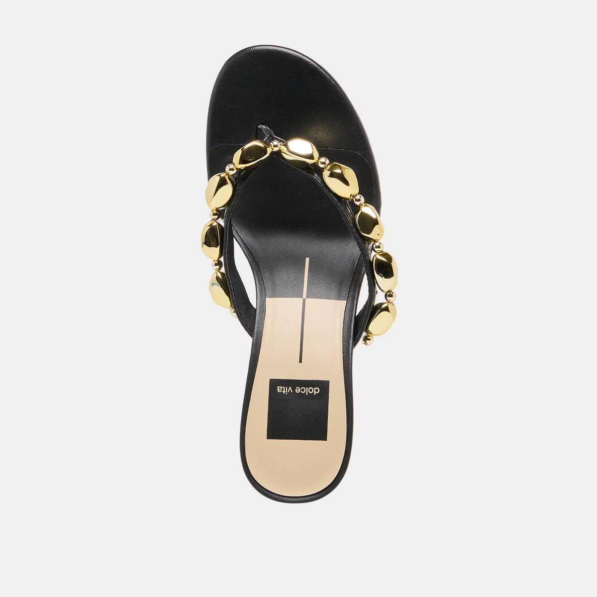 Dolce Vita SHOES Daksie Black Leather Heels