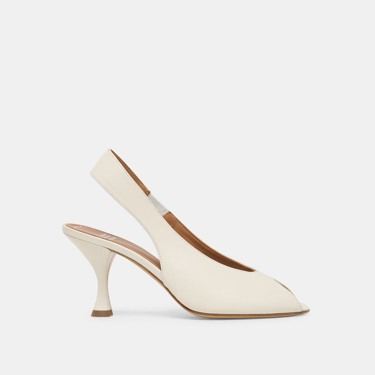 Dolce Vita SHOES Madow Off White Leather Heels