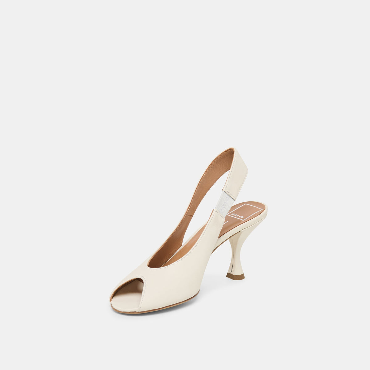 Dolce Vita SHOES Madow Off White Leather Heels