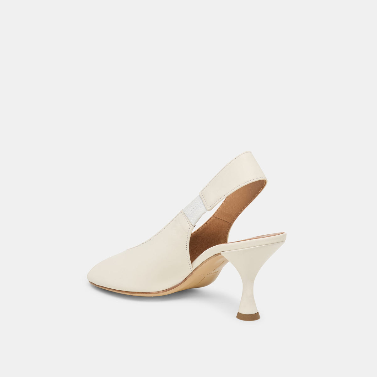 Dolce Vita SHOES Madow Off White Leather Heels