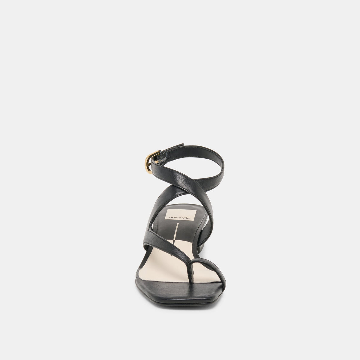 Dolce Vita SHOES Kameo Black Leather Heels