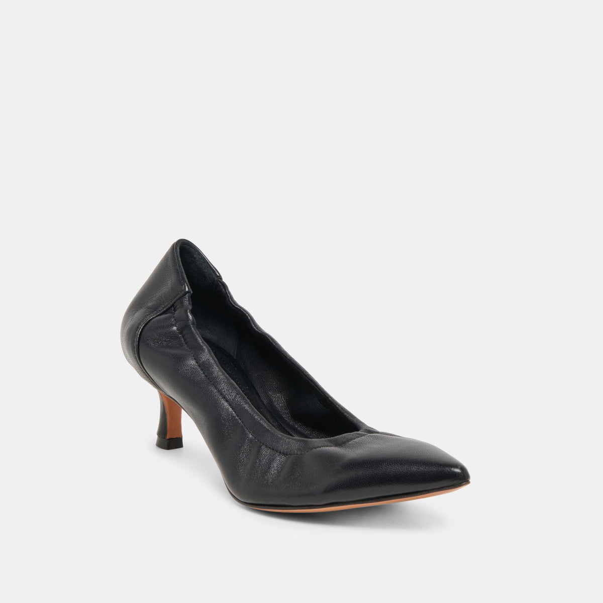 Dolce Vita SHOES Celtin Black Leather Heels
