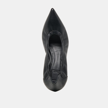 Dolce Vita SHOES Celtin Black Leather Heels