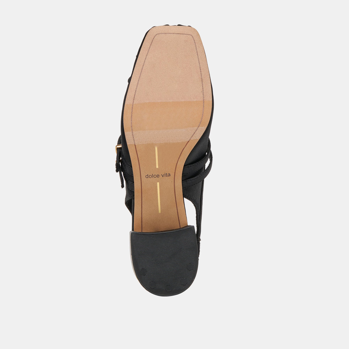 Dolce Vita SHOES Loris Onyx Satin Heels