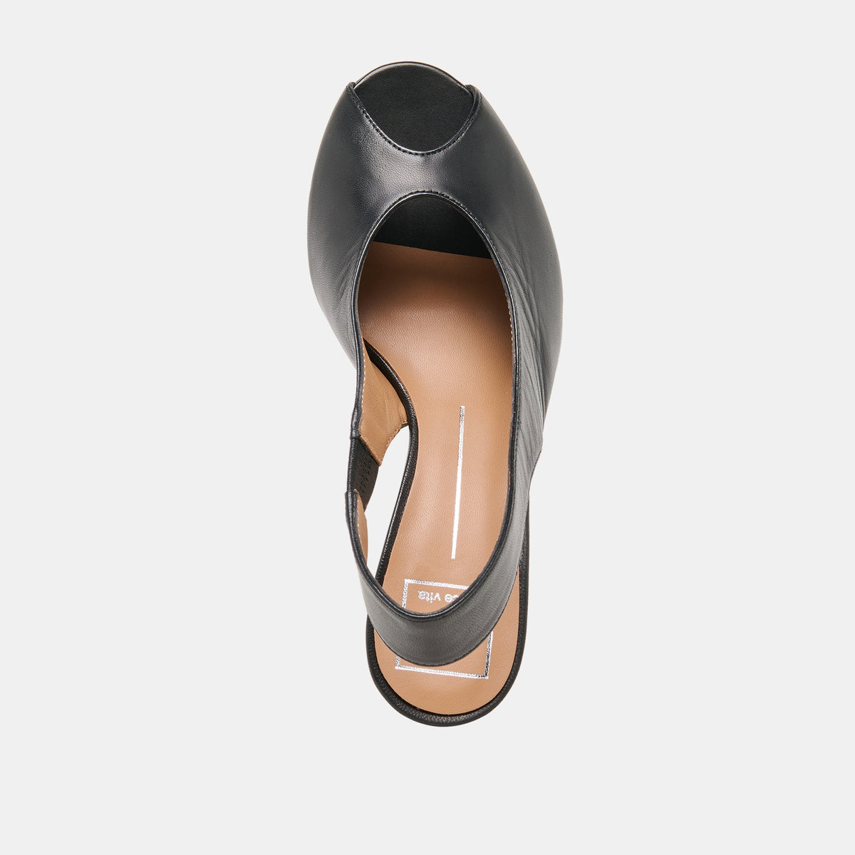 Dolce Vita SHOES Madow Black Leather Heels