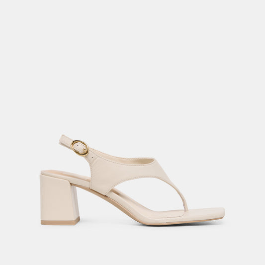 Dolce Vita SHOES Yves Ivory Leather Heels