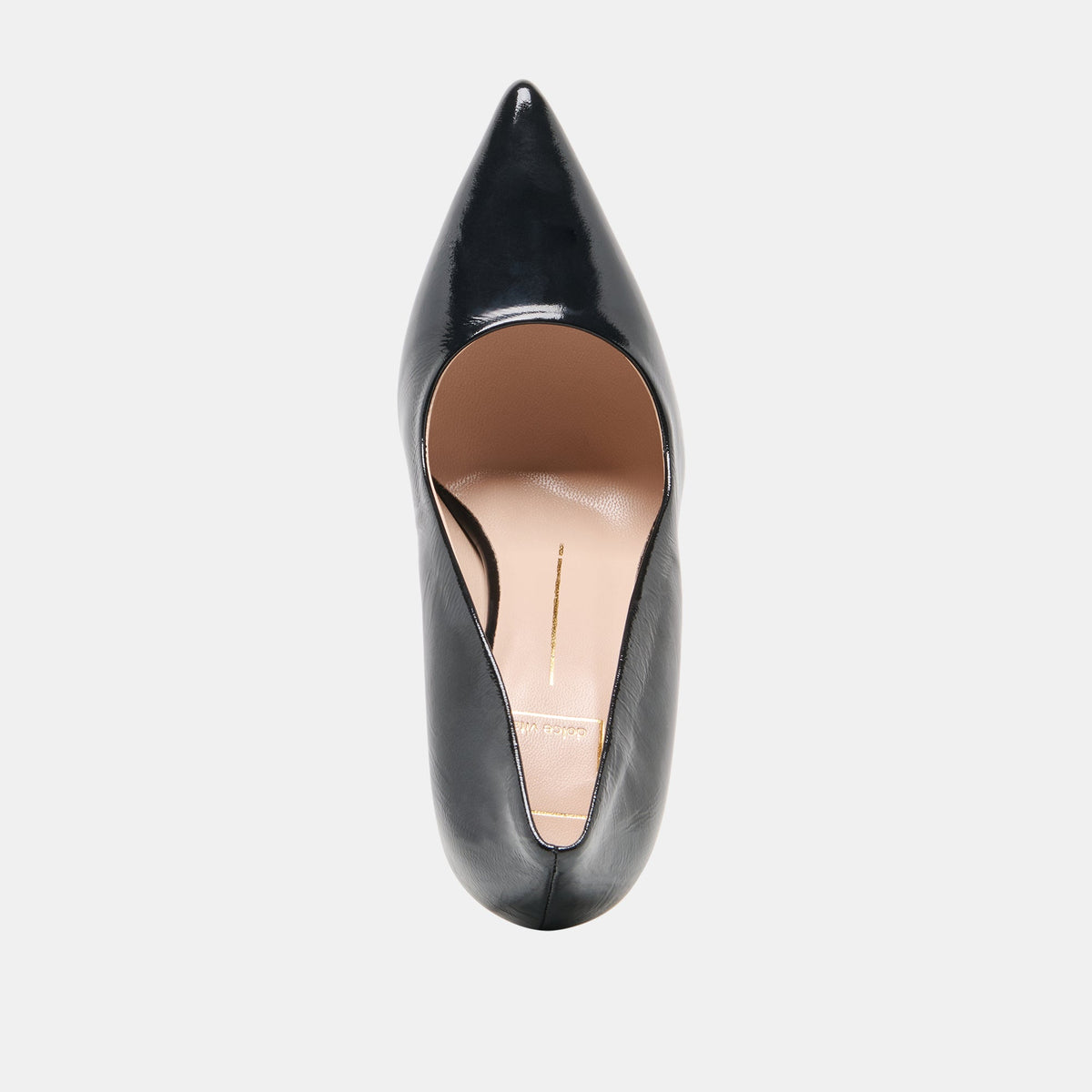 Dolce Vita SHOES LANKY Black Leather Closed-Toe Pump Stiletto Heels