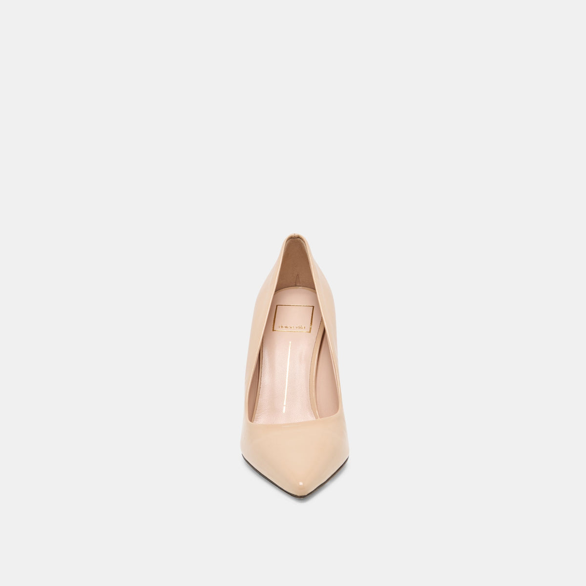 Dolce Vita SHOES LANKY Tan Leather Closed-Toe Pump Stiletto Heels