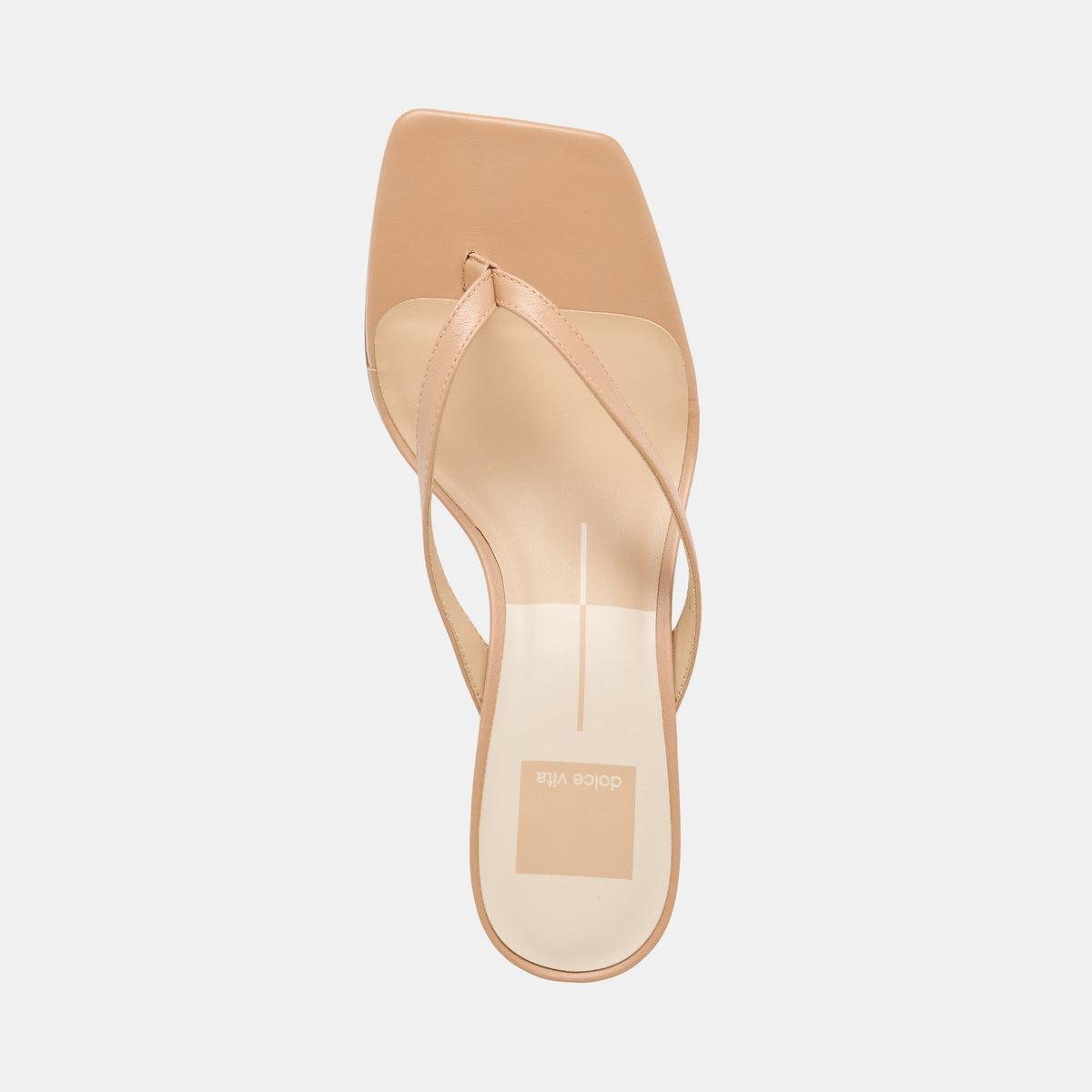 Dolce Vita SHOES Ramia Cafe Leather Heels