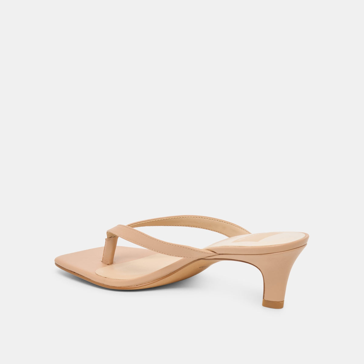 Dolce Vita SHOES Ramia Cafe Leather Heels
