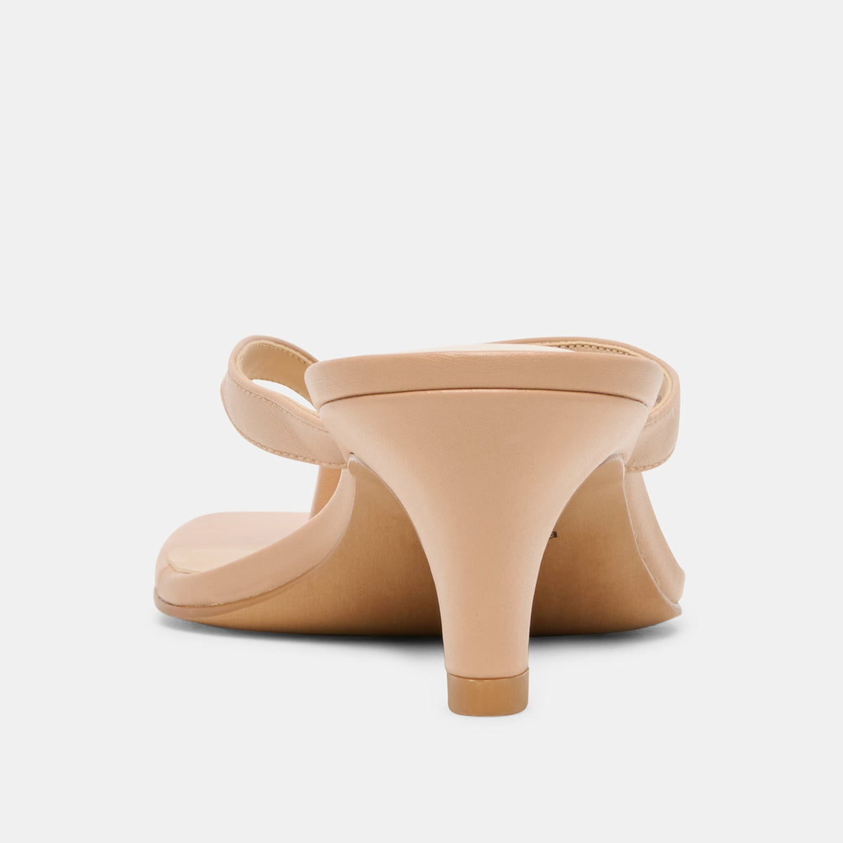 Dolce Vita SHOES Ramia Cafe Leather Heels