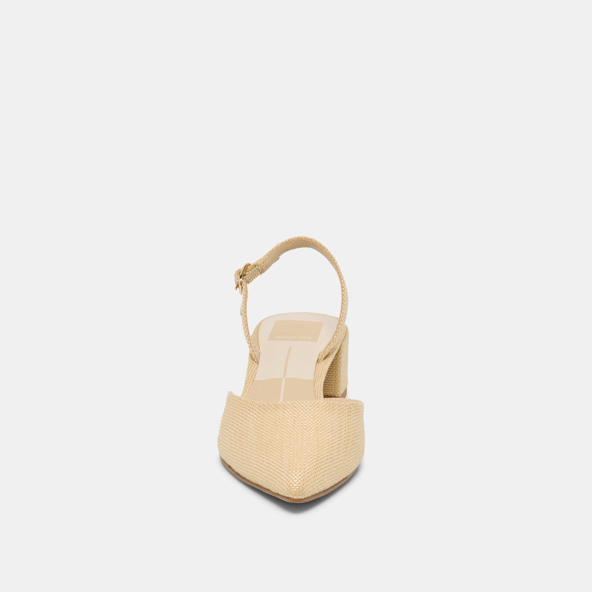 Dolce Vita SHOES Carel Light Natural Raffia Heels