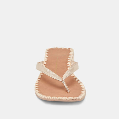 Dolce Vita SHOES BARTY SANDALS GOLD METALLIC LEATHER
 – Dolce Vita