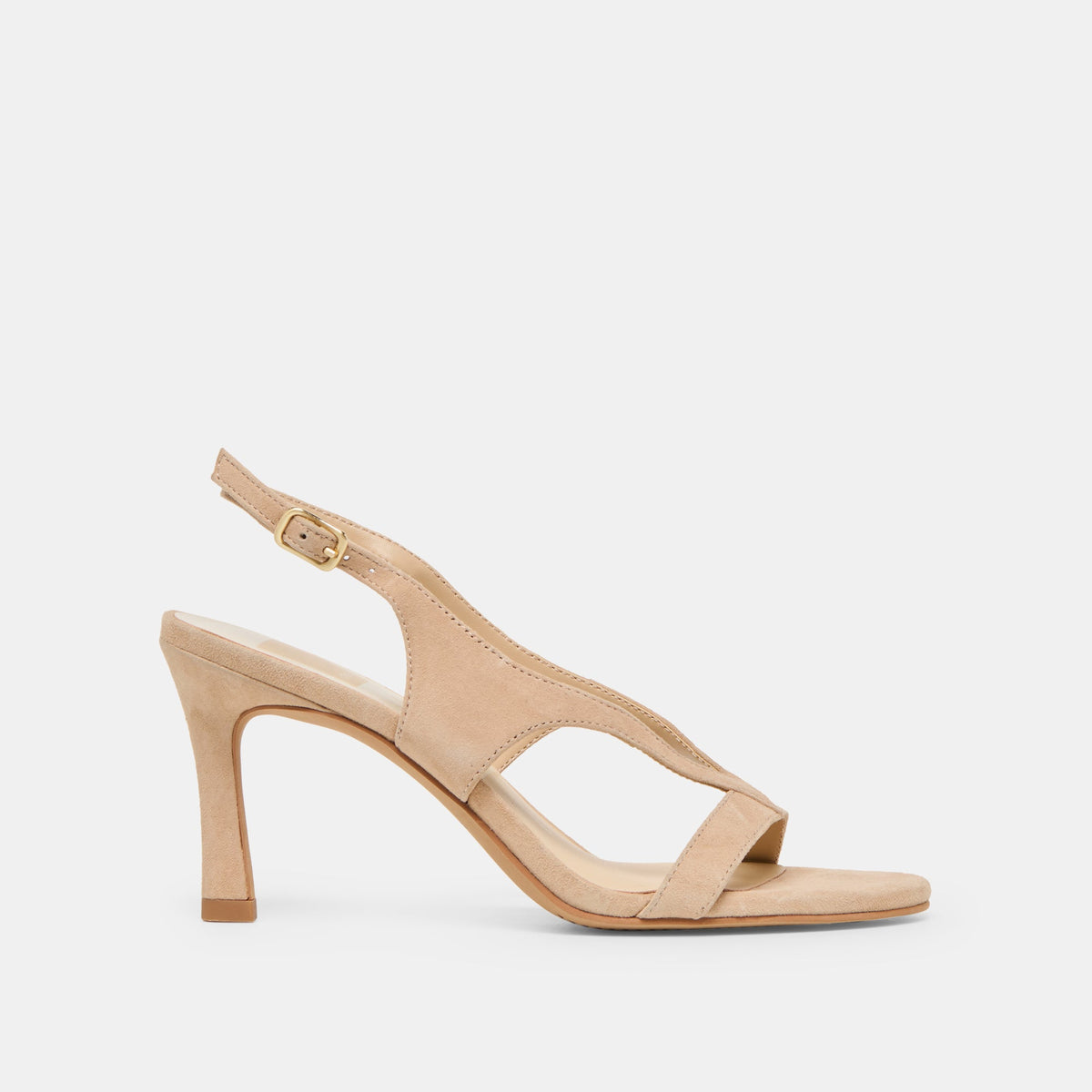 Dolce Vita SHOES Izela Bamboo Suede Heels
