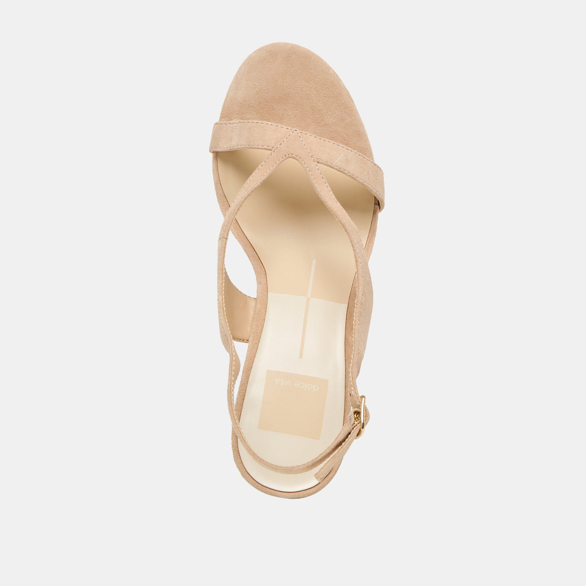 Dolce Vita SHOES Izela Bamboo Suede Heels