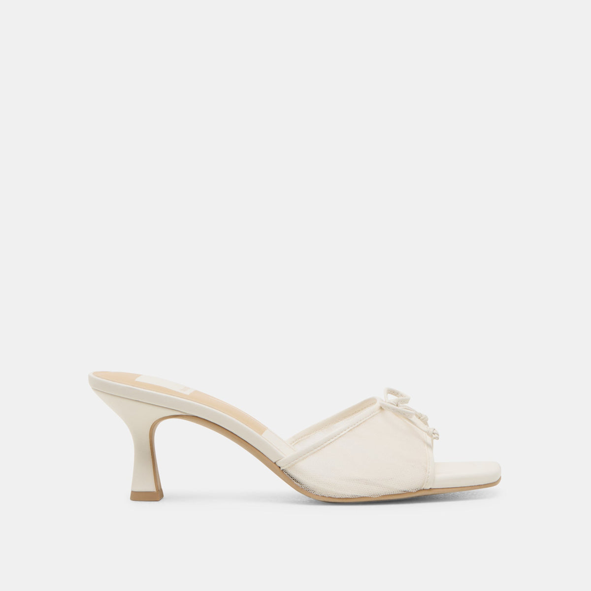 Dolce Vita SHOES Galen White Tulle Heels