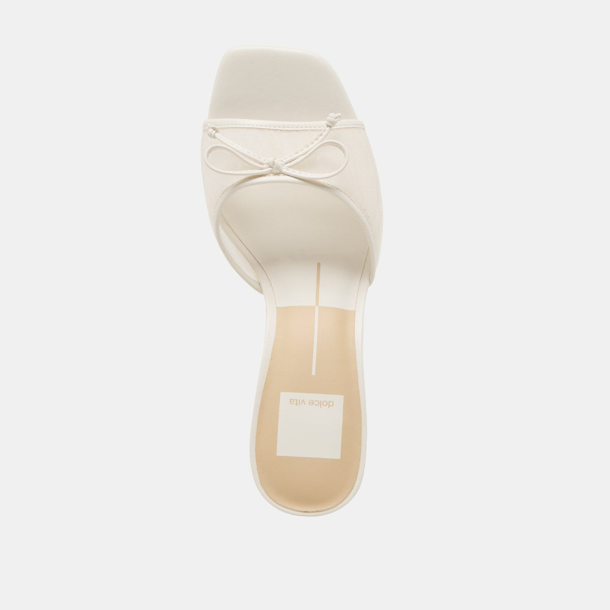 Dolce Vita SHOES Galen White Tulle Heels