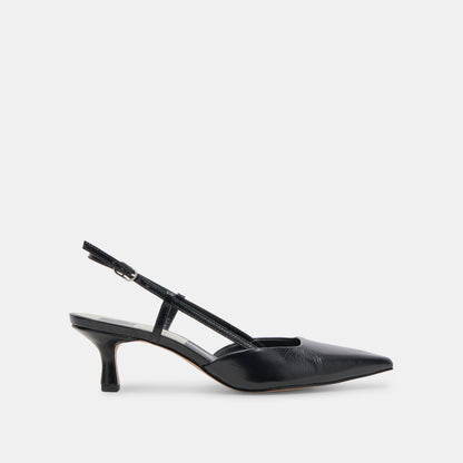 Dolce Vita SHOES ODELA HEELS MIDNIGHT CRINKLE PATENT
 – Dolce Vita