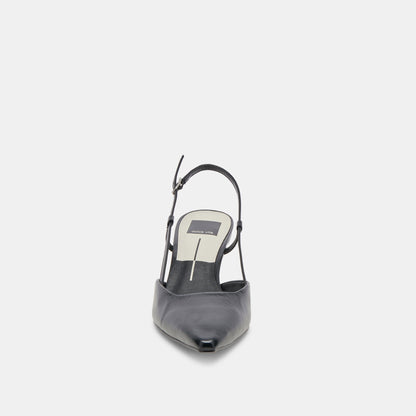 Dolce Vita SHOES ODELA HEELS MIDNIGHT CRINKLE PATENT
 – Dolce Vita