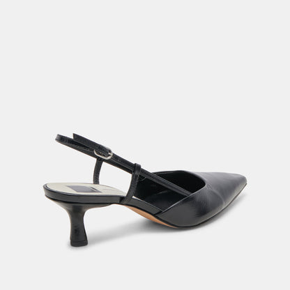 Dolce Vita SHOES ODELA HEELS MIDNIGHT CRINKLE PATENT
 – Dolce Vita