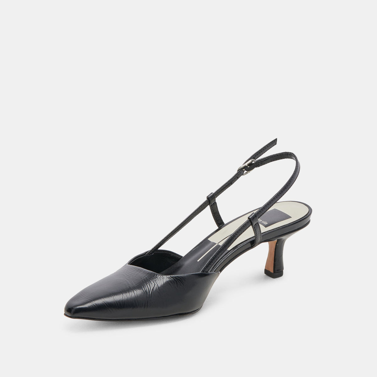 Dolce Vita SHOES ODELA HEELS MIDNIGHT CRINKLE PATENT
 – Dolce Vita