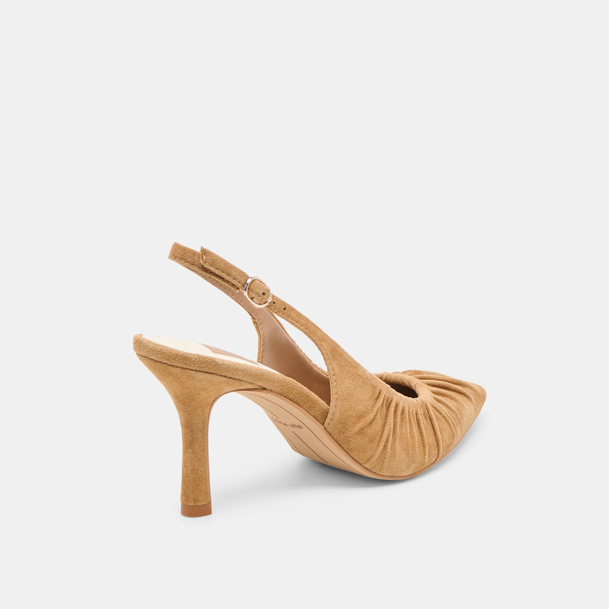 Dolce Vita SHOES Keira Lt Brown Suede Heels