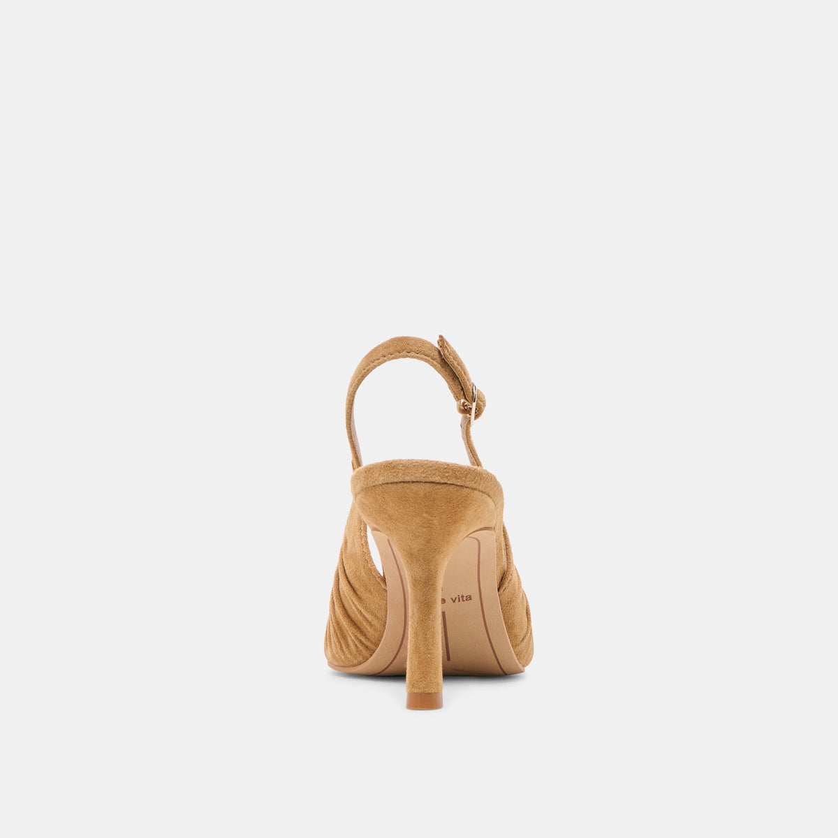 Dolce Vita SHOES Keira Lt Brown Suede Heels