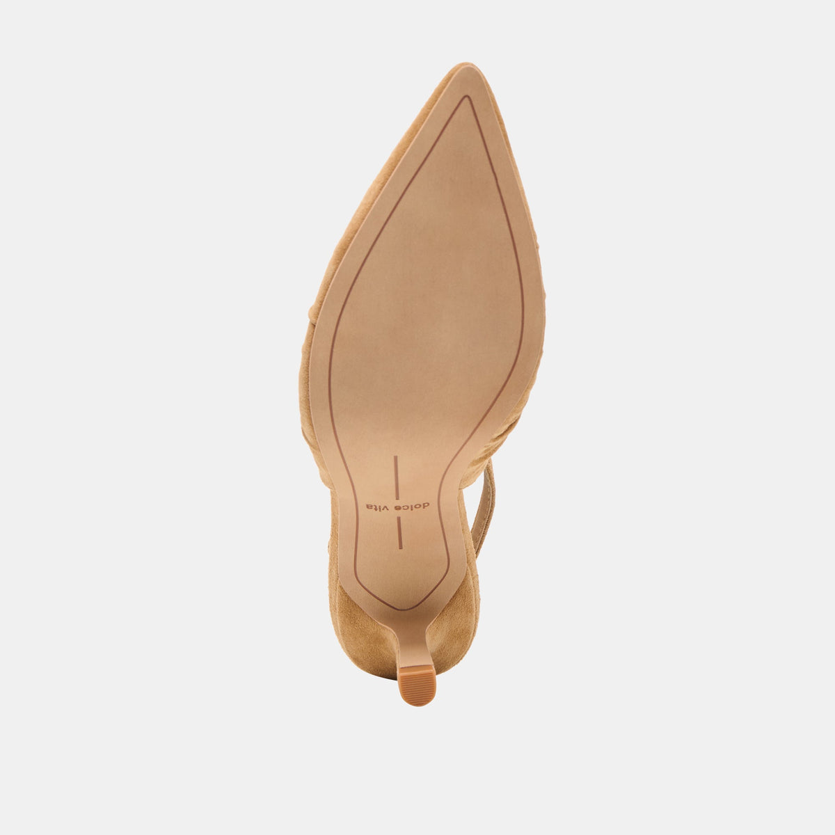 Dolce Vita SHOES Keira Lt Brown Suede Heels