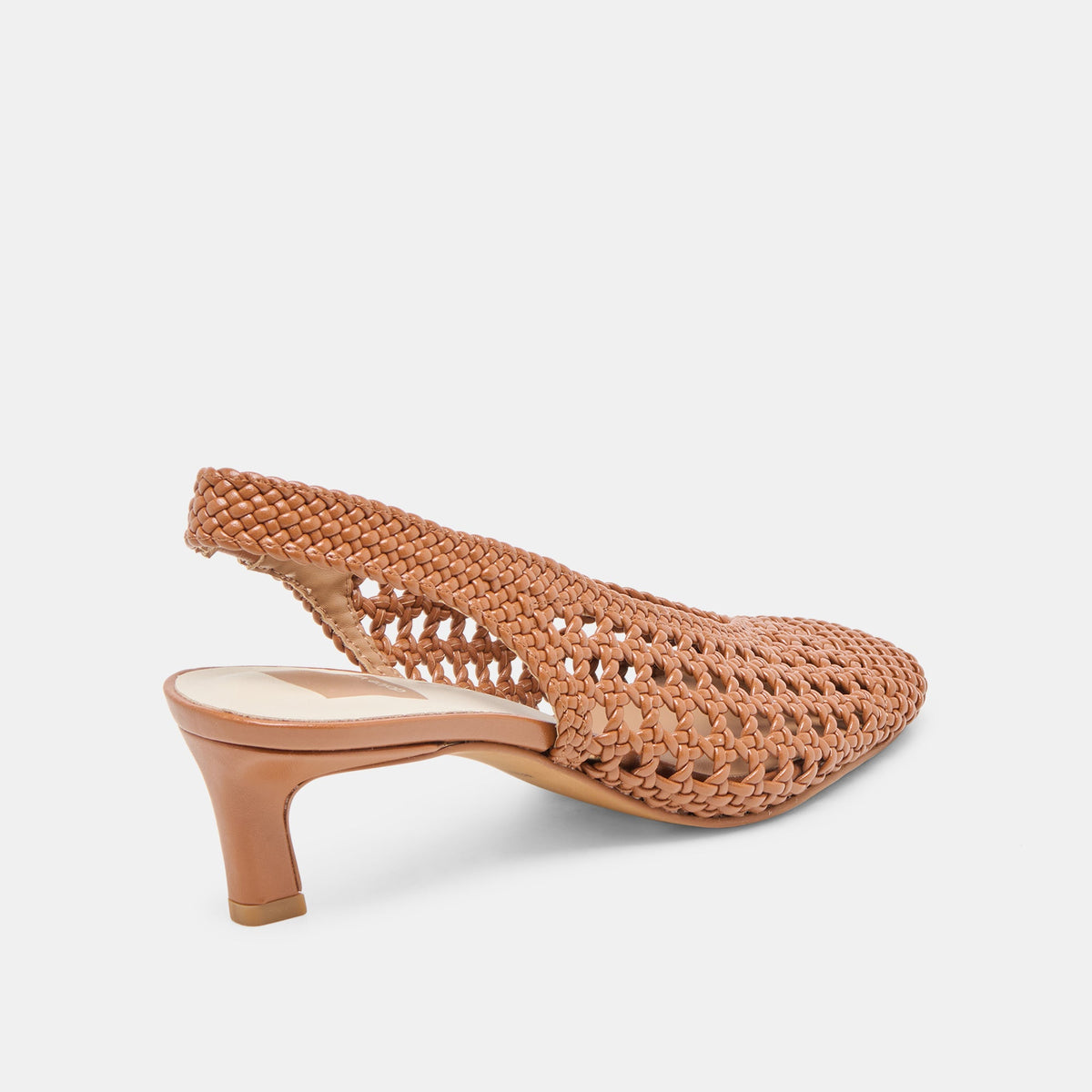 Dolce Vita SHOES Fawne Saddle Woven Stella Heels