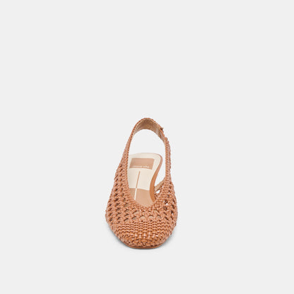 Dolce Vita SHOES Fawne Saddle Woven Stella Heels