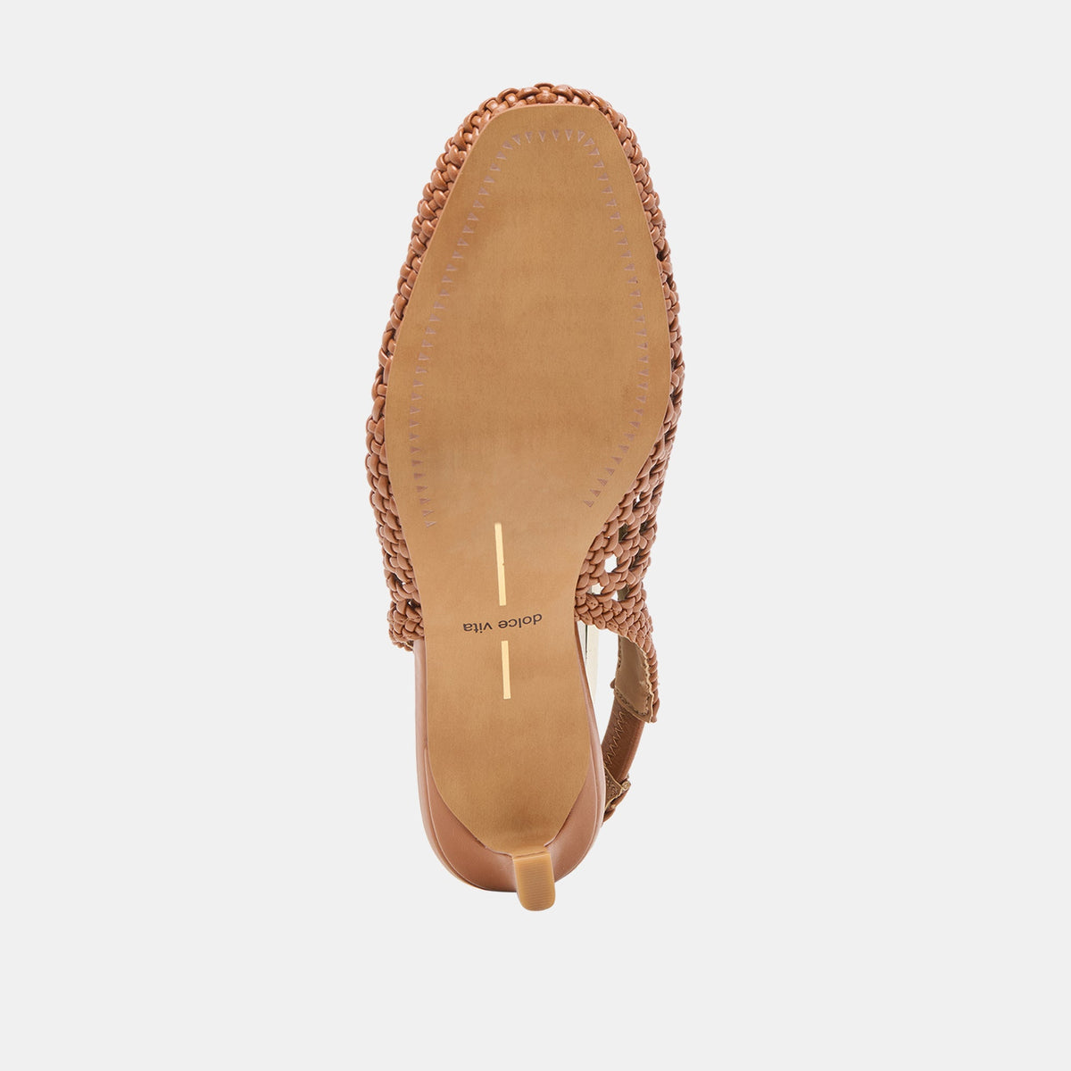 Dolce Vita SHOES Fawne Saddle Woven Stella Heels