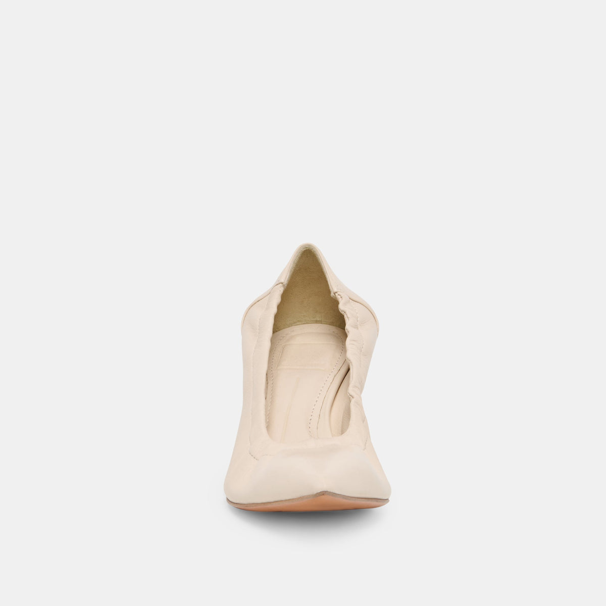 Dolce Vita SHOES Celtin Off White Leather Heels