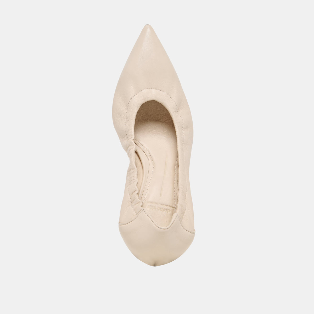 Dolce Vita SHOES Celtin Off White Leather Heels