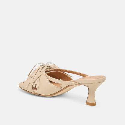 Dolce Vita SHOES Rosaly Sand Leather Heels