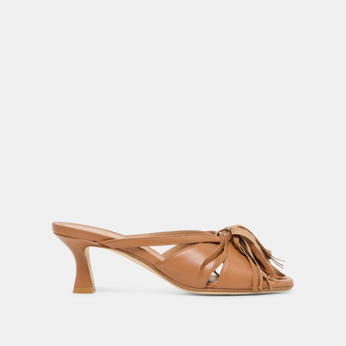 Dolce Vita SHOES Rosaly Chestnut Leather Heels