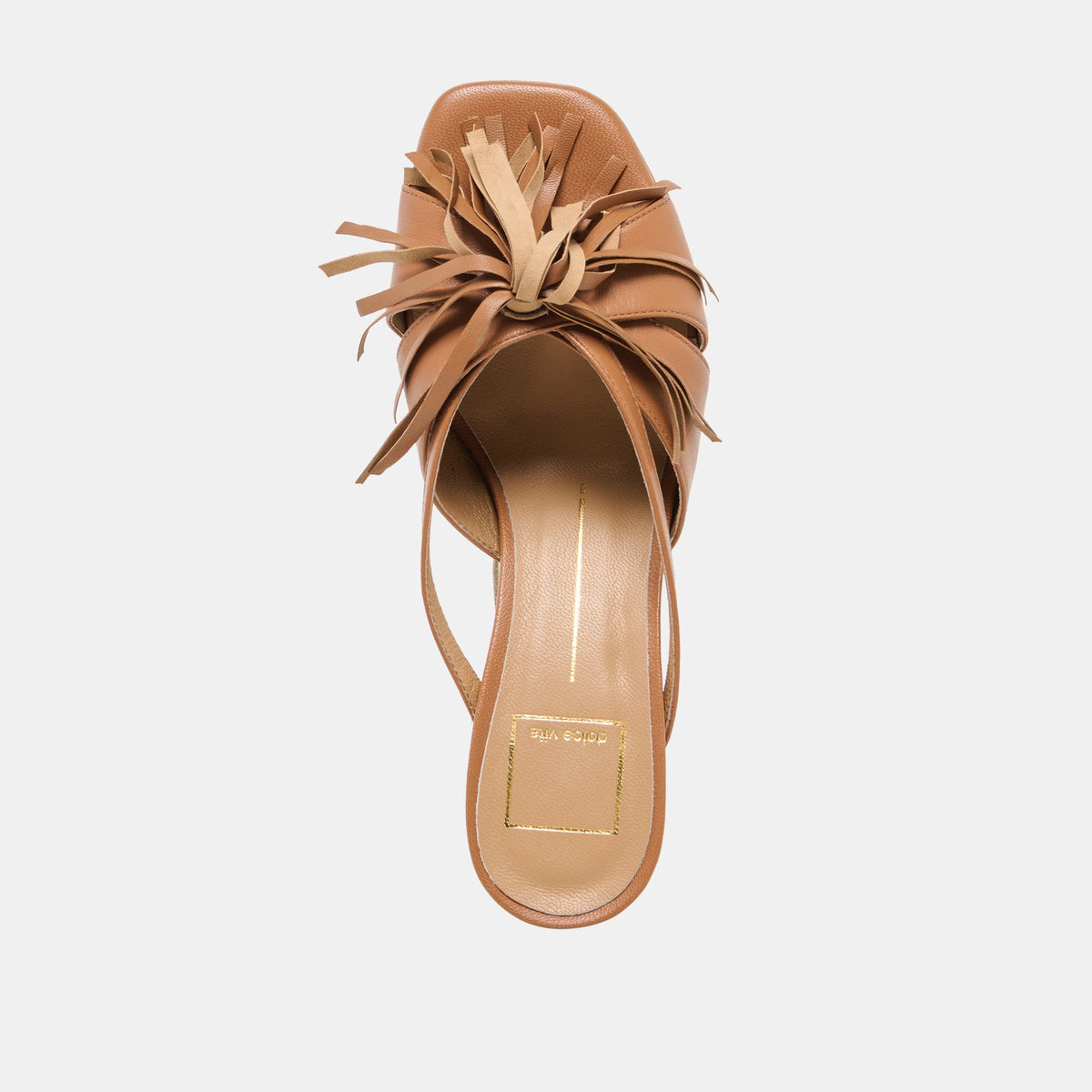 Dolce Vita SHOES Rosaly Chestnut Leather Heels
