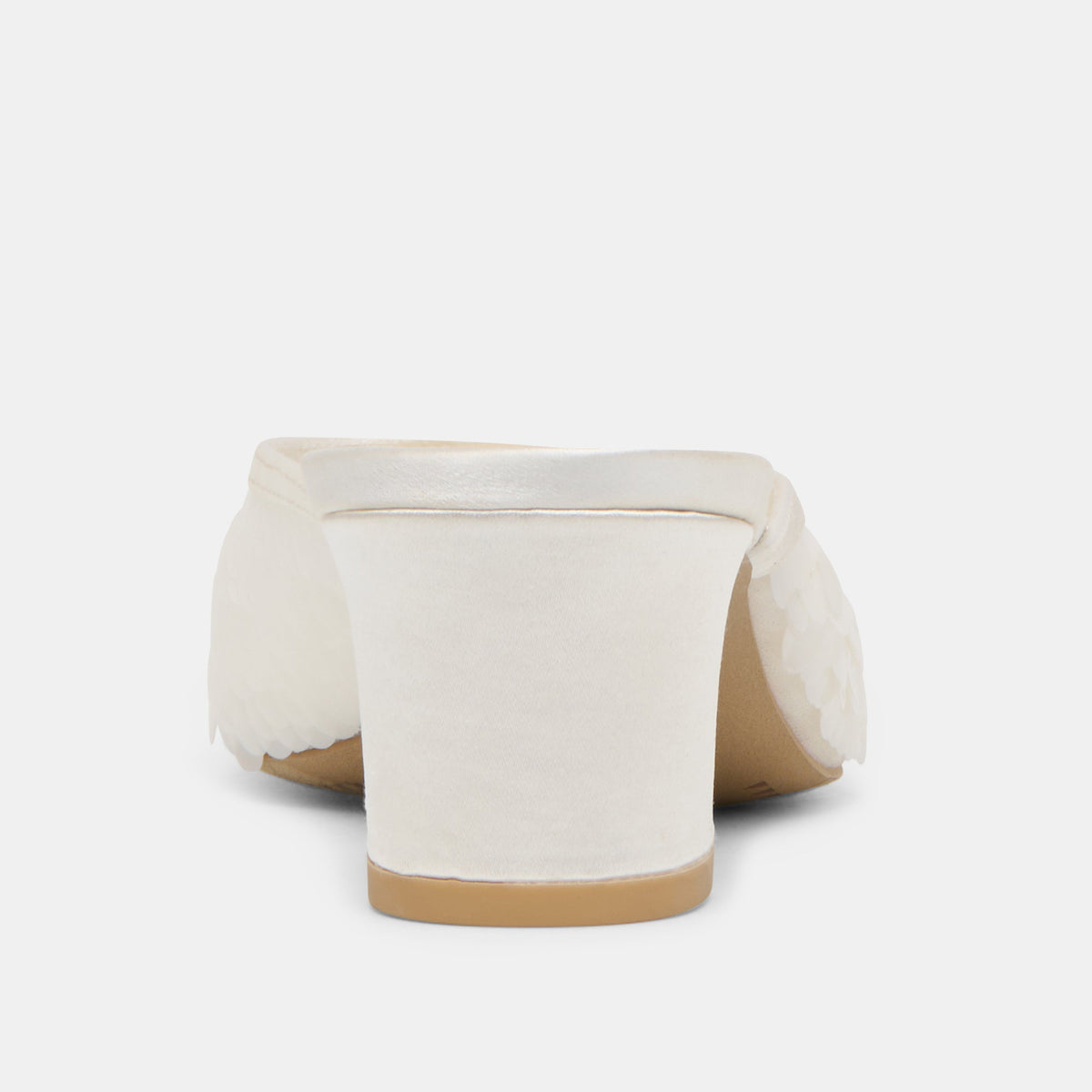 Dolce Vita SHOES Inga Off White Satin Heels