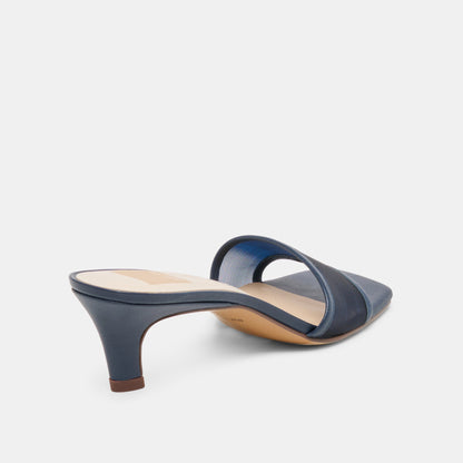 Dolce Vita SHOES Rexa Mesh Navy Mesh Heels